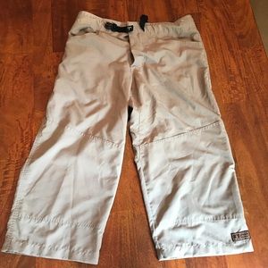 Prana Long Tan Shorts Size:Medium